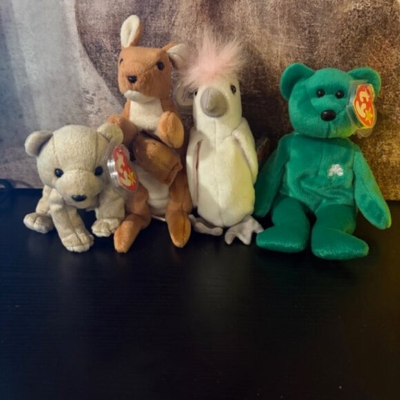 Beanie Babies Lot Of 4 - Picture 1 of 15
